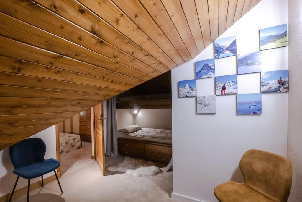 Bel Appartement Entier En Style Chalet A Chamonix Zewnętrze zdjęcie