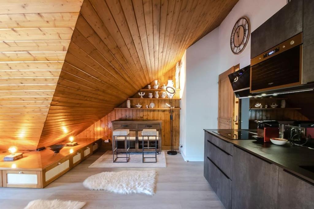 Bel Appartement Entier En Style Chalet A Chamonix Zewnętrze zdjęcie
