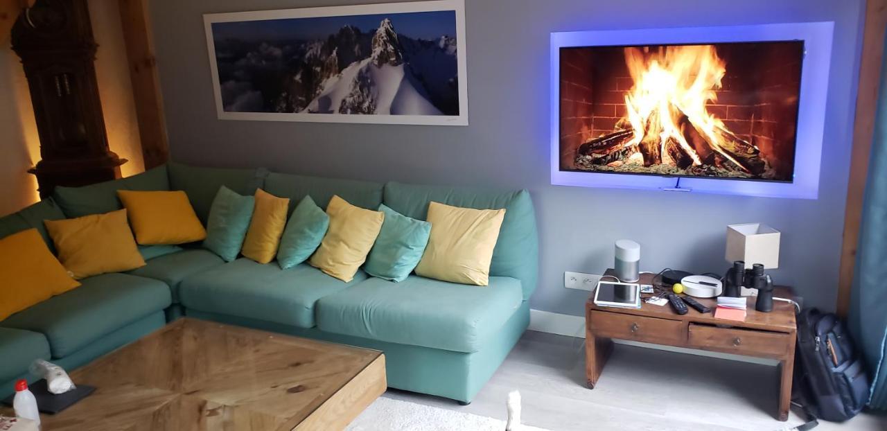 Bel Appartement Entier En Style Chalet A Chamonix Zewnętrze zdjęcie